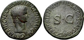 GERMANICUS (Died 19). As. Rome. Struck under Claudius