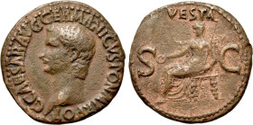 CALIGULA (37-41). As. Rome