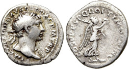 TRAJAN (98-117). Quinarius. Rome