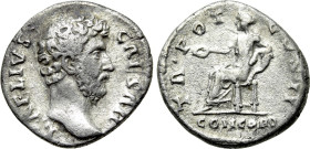 AELIUS (Caesar, 136-138). Denarius. Rome