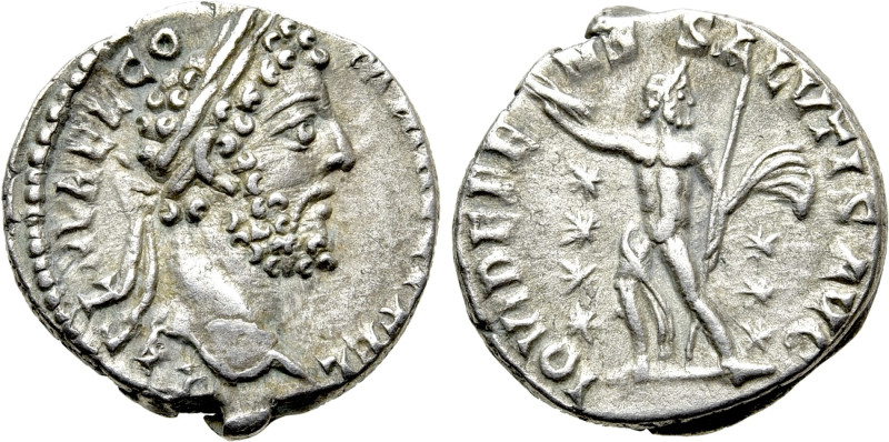 COMMODUS (177-192). Denarius. Rome. 

Obv: L AEL AVREL COMM AVG P FEL. 
Laure...
