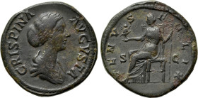 CRISPINA (Augusta, 178-182). Sestertius. Rome