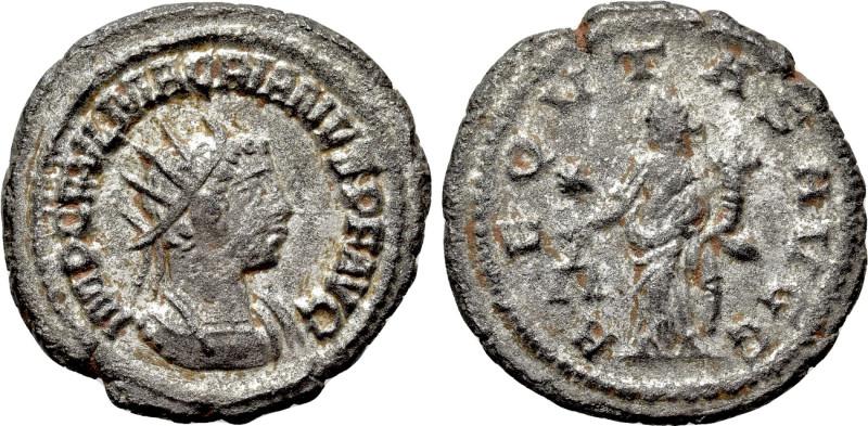 MACRIANUS (Usurper, 260-261). Antoninianus. Samosata. 

Obv: IMP C FVL MACRIAN...