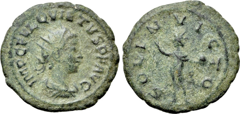 QUIETUS (Usurper, 260-261). Antoninianus. Samosata. 

Obv: IMP C FVL QVIETVS P...