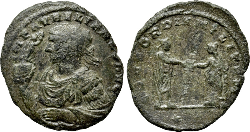 AURELIAN (270-275). Antoninianus. Siscia.

Obv: IMP AVRELIANVS AVG.
Radiate, ...