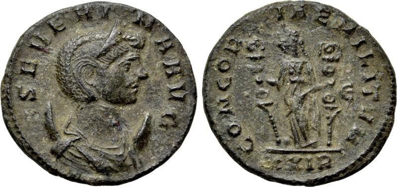 SEVERINA (Augusta, 270-275). Antoninianus. Rome. 

Obv: SEVERINA AVG. 
Draped...