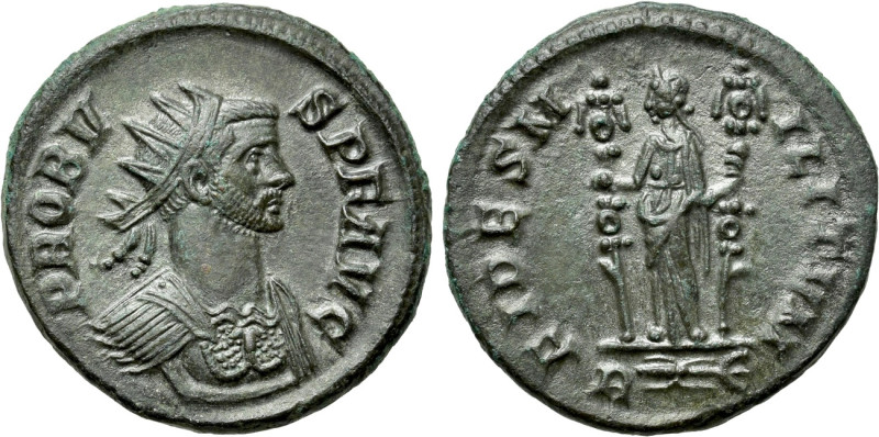 PROBUS (276-282). Antoninianus. Rome. 

Obv: PROBVS P F AVG. 
Radiate and cui...