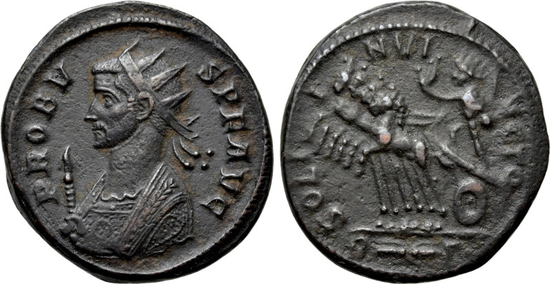 PROBUS (276-282). Antoninianus. Rome. 

Obv: PROBVS P F AVG. 
Radiate and man...