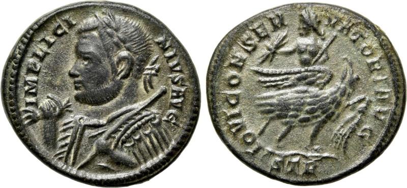 LICINIUS I (308-324). BI Siliqua - Argenteus. Treveri. 

Obv: IMP LICINIVS AVG...