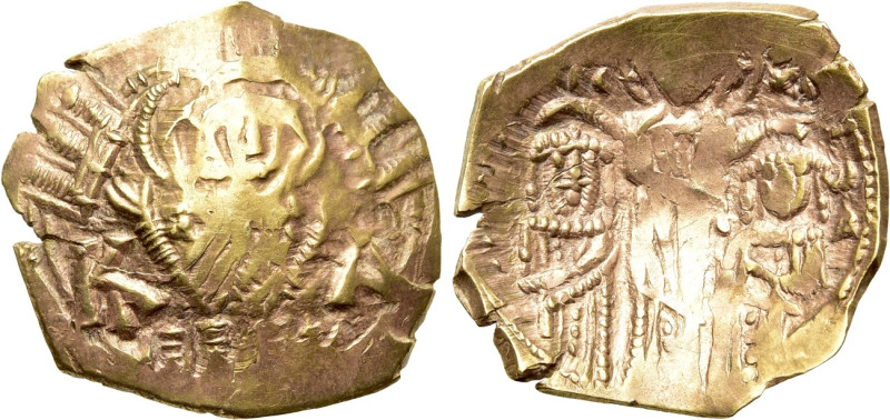 ANDRONICUS II with MICHAEL IX (1295-1320). GOLD Hyperpyron. Constantinople. 

...