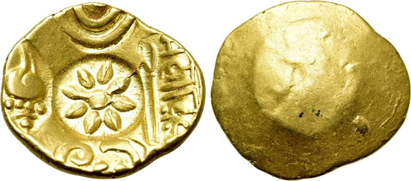 INDIA. Yadavas of Devagiri. Singhana (Circa AD 1200-1247). GOLD Padmatanka. 

...