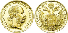 AUSTRIAN EMPIRE. Franz Josef I (1848-1916). GOLD Dukat (1915). Wien (Vienna). Restrike issue