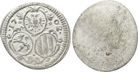 HOLY ROMAN EMPIRE. Leopold I (1657-1705). 2 Pfennig (1702). Graz
