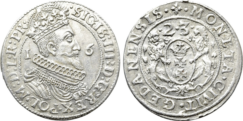 POLAND. Sigismund III Vasa (1587-1632). Ort (1623). Gdansk (Danzig). 

Obv: SI...