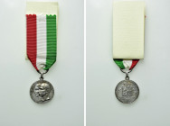 ITALY. Boris III of Bulgaria (1918-1943). Silver Medal (1930). Commemorating his marriage to Giovanna di Savoia. By E. Monti