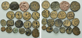 19 Islamic Coins; Early Caliphate, Arabo-Byzantine etc