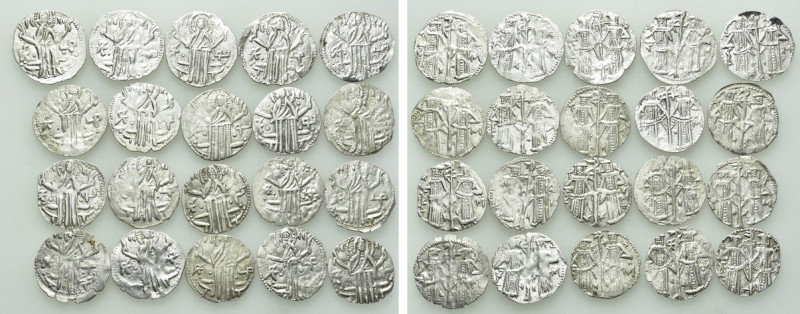 20 Medieval Grossi of Bulgaria. 

Obv: .
Rev: .

. 

Condition: See pictu...