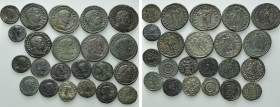 22 Roman Coins; Some Tooled