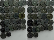 30 Late Byzantine Coins