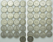 25 x Silver 5 Reichsmark Pieces of the Third Reich / Germany