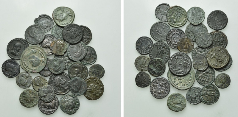 27 Roman Coins. 

Obv: .
Rev: .

. 

Condition: See picture.

Weight: g...