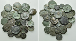 28 Greek and Roman Coins With Counter Marks