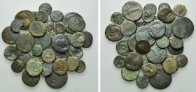 35 Greek and Roman Coins With Counter Marks