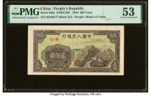China People's Bank of China 200 Yuan 1949 Pick 838a S/M#C282-47 PMG About Uncirculated 53. HID09801242017 © 2022 Heritage Auctions | All Rights Reser...