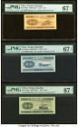 China People's Bank of China 1; 2; 5 Fen 1953 Pick 860a; 861a; 862a Three Examples PMG Superb Gem Unc 67 EPQ (3). HID09801242017 © 2022 Heritage Aucti...