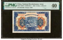 China National Revolutionary Army 2 Chiao = 20 Cents 1926 Pick S3924 S/M#K104-2 PMG Extremely Fine 40. HID09801242017 © 2022 Heritage Auctions | All R...