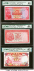 Hong Kong Hongkong & Shanghai Banking Corp. 100 Dollars 27.3.1969 Pick 183b KNB70 PMG Choice About Unc 58; Hong Kong Hongkong & Shanghai Banking Corp....