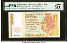 Hong Kong Standard Chartered Bank 1000 Dollars 1.1.1988 Pick 283c KNB62f PMG Superb Gem Unc 67 EPQ. HID09801242017 © 2022 Heritage Auctions | All Righ...