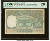 India Reserve Bank of India 100 Rupees ND (1937) Pick 20q Jhun4.7.1D PMG Very Fine 20. Discoloration is noted on this example. HID09801242017 © 2022 H...