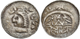 Medieval coins
POLSKA / POLAND / POLEN / SCHLESIEN

Władysław I Herman (1081–1102). Denar, Krakow / Cracow 

Aw.: Głowa w lewo i napis w otokuRw....