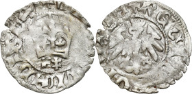 Medieval coins
POLSKA / POLAND / POLEN / SCHLESIEN

Władysław Jagiełło (1386-1434). Polgrosz (Half groschen) (1412-1414), Krakow / Cracow - litera ...