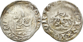 Medieval coins
POLSKA / POLAND / POLEN / SCHLESIEN

Władysław Jagiełło (1386-1434). Polgrosz (Half groschen), Krakow / Cracow - litery SA 

Waria...