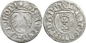 Medieval coins
POLSKA / POLAND / POLEN / SCHLESIEN

Kazimierz IV Jagiellończyk (1446-1492) Szelag (Schilling), Gdansk/ Danzig 

Ładna, czytelna s...
