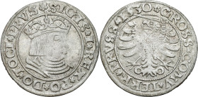 Sigismund I Old
POLSKA/ POLAND/ POLEN / POLOGNE / POLSKO

Zygmunt I Stary. Groschen (Grosz) 1530, Torun 

Końcówki napisów PRVS / PRVSSPrzyzwoici...