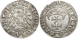 Sigismund I Old
POLSKA/ POLAND/ POLEN / POLOGNE / POLSKO

Zygmunt I Stary. Szelag (Schilling) 1546, Gdansk/ Danzig 

Wyraźne szczegóły. Ślady czy...