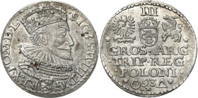 COLLECTION of Polish 3 grosze
POLSKA/ POLAND/ POLEN / POLOGNE / POLSKO

Zygmunt III Waza. Trojak (3 Groschen - Grosze) 1593, Malbork 

Odmiana tr...