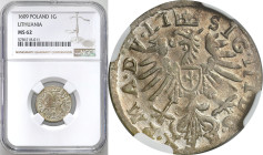 Sigismund III Vasa 
POLSKA/ POLAND/ POLEN / POLOGNE / POLSKO

Zygmunt III Waza. Groschen (Grosz) 1609, Vilnius NGC MS62 

Pięknie zachowana monet...