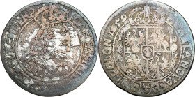 John II Casimir 
POLSKA/ POLAND/ POLEN / POLOGNE / POLSKO

Jan Kazimierz. Ort (18 Groschen - Groszy) 1659, Poznan / Posen 

Aw.: Popiersie króla ...