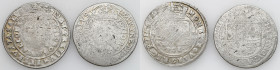 John II Casimir 
POLSKA/ POLAND/ POLEN / POLOGNE / POLSKO

Jan II Kazimierz, Tymf 1665 i data nieczytelna, set 2 coins 

Zestaw dwóch tymfów, w j...