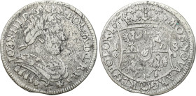 John III Sobieski 
POLSKA/ POLAND/ POLEN / POLOGNE / POLSKO

Jan III Sobieski. Ort (18 Groschen - Groszy) 1677 SB, Bydgoszcz – tarcza łukowata, 5 p...