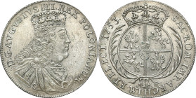 Augustus III the Sas 
POLSKA/ POLAND/ POLEN / POLOGNE / POLSKO

August III Sas. Tymf 1753, Lipsk / Leipzig - VERY NICE 

Rzadki i poszukiwany nom...
