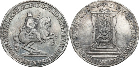 Augustus III the Sas 
POLSKA/ POLAND/ POLEN / POLOGNE / POLSKO

August III Sas. Half taler (Thaler) wikariacki 1741, Drezno / Dresden 

Aw.: Elek...