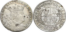 Augustus III the Sas 
POLSKA/ POLAND/ POLEN / POLOGNE / POLSKO

August III Sas. Ort (18 Groschen - Groszy) 1754 EC, Lipsk / Leipzig 

Szerokie, m...
