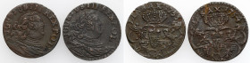 Augustus III the Sas 
POLSKA/ POLAND/ POLEN / POLOGNE / POLSKO

August III Sas. Szelag (Schilling) 1754 H, Gubin, 

Wariant z literą H pod tarcza...