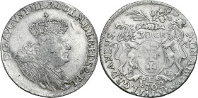 Augustus III the Sas 
POLSKA/ POLAND/ POLEN / POLOGNE / POLSKO

August III Sas. 30 Groschen (Grosz) (1 zloty) 1762, Gdansk/ Danzig 

Aw.: Popiers...