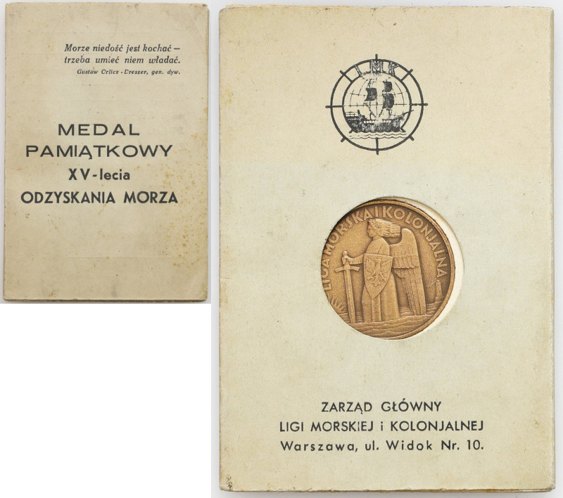 Medals and plaques
POLSKA/ POLAND/ POLEN / POLOGNE / POLSKO

II RP. Maritime ...